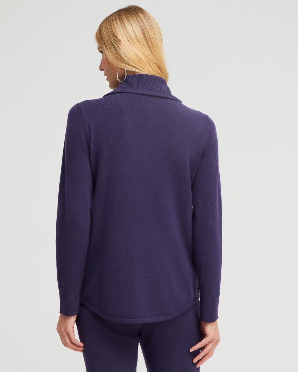 Zenergy Luxe® Cashmere Blend Cowl Sweater