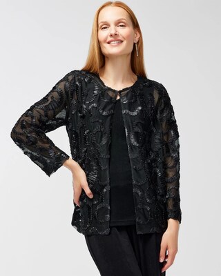 Travelers Collection Soutache Jacket