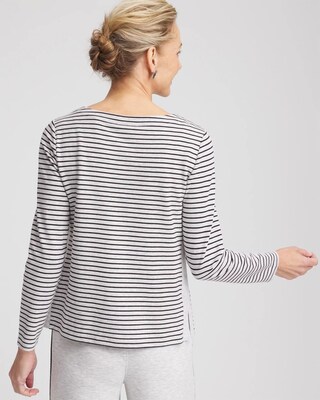 Zenergy® Block Stripe Pullover click to view larger image.