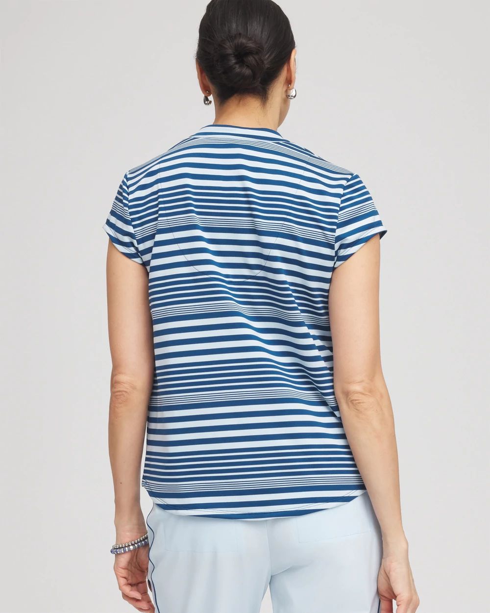 Zenergy® UPF Striped Polo