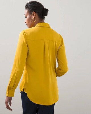 Sand Wash Satin Shirt