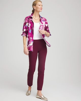 Brigitte™ Pull-On Slim Ankle Pants click to view larger image.