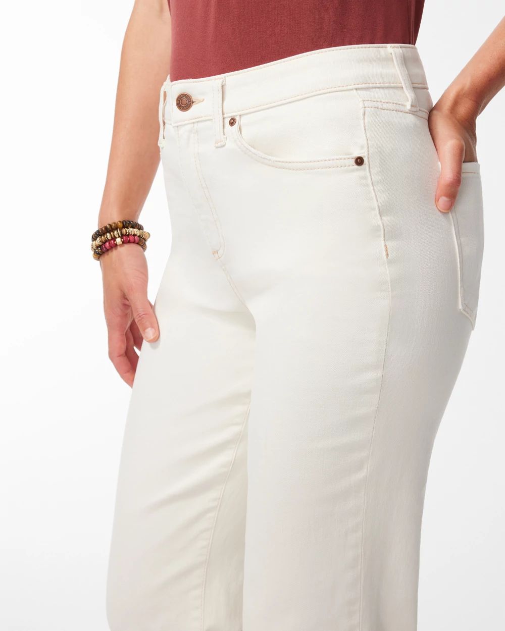 High Rise Straight Leg Jeans