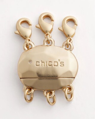 Goldtone Lobster-Claw Necklace Converter