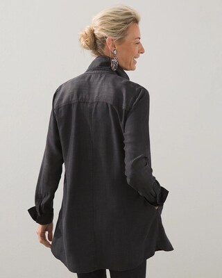 Touch of Cool Denim Pocket Tunic