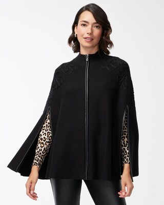 Zip Front Cape