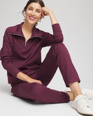 Zenergy® Cloud Half-Zip Pullover Top click to view larger image.