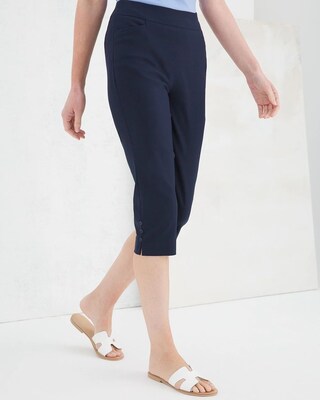 So Slimming Brigitte Button Capris