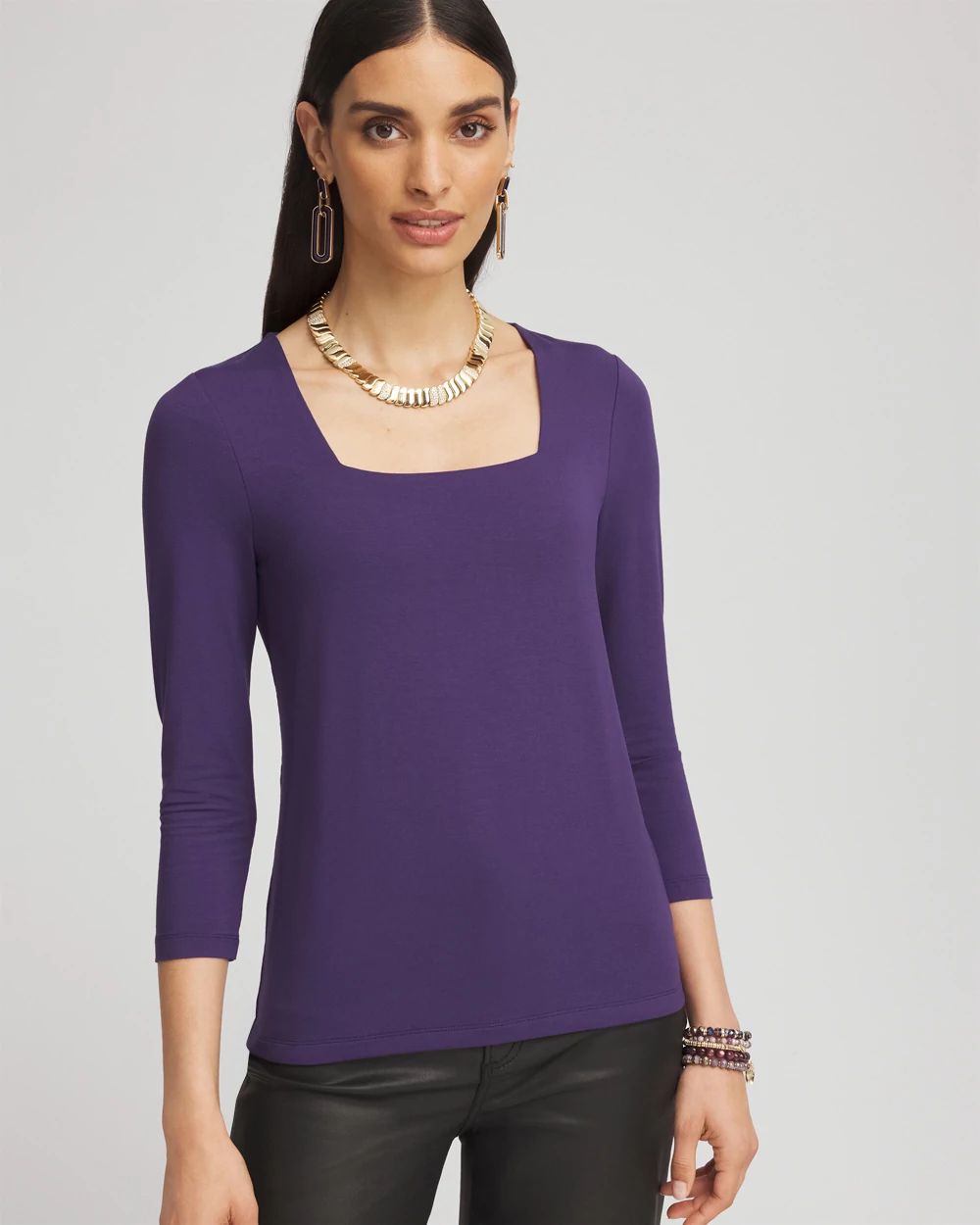 Touch of Cool™ Square Neck Tee