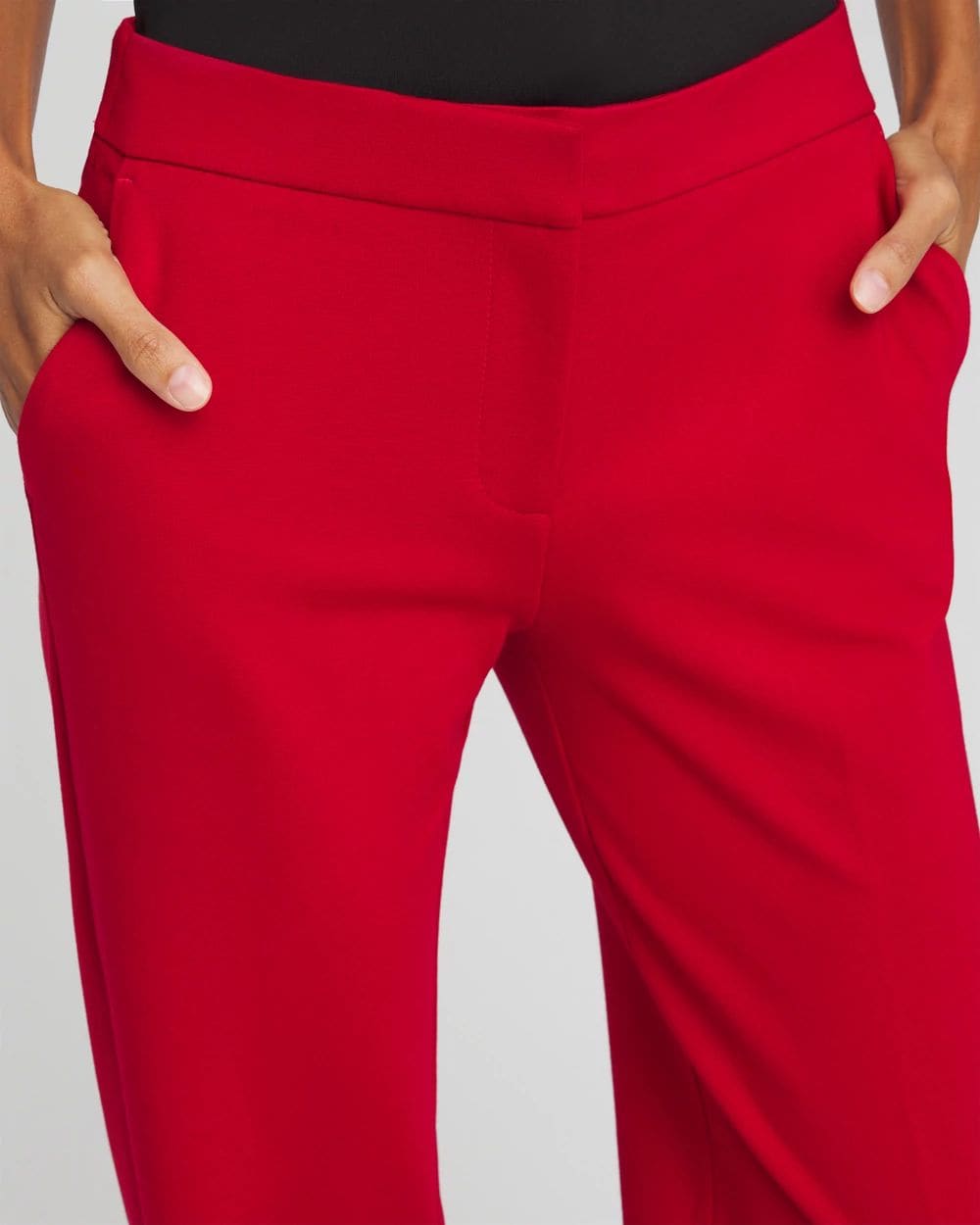 Emme Wide-Leg Trouser Ponte Pants