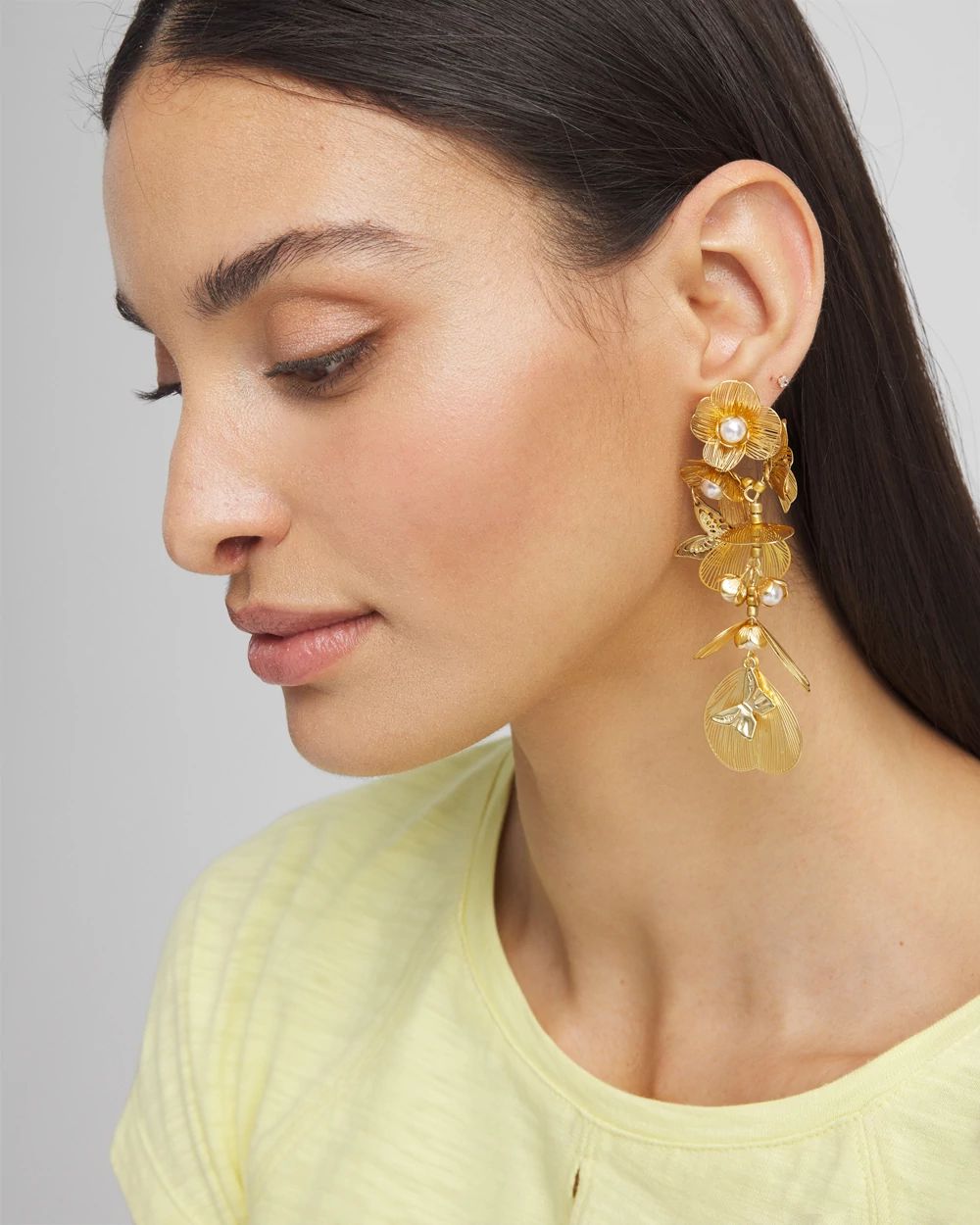 Statement Butterfly Filigree Earrings