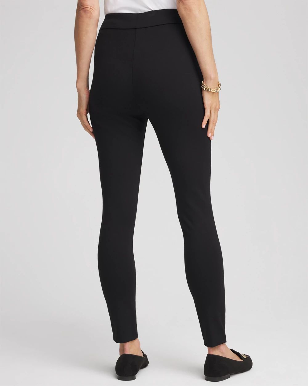 Juliet Ankle Zip Ponte Legging