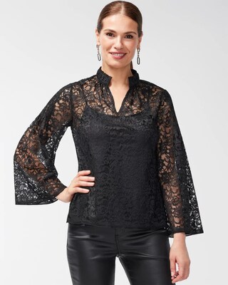 Floral Lace Shirt