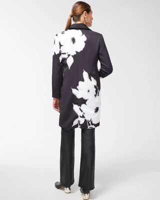 Faille Floral Topper