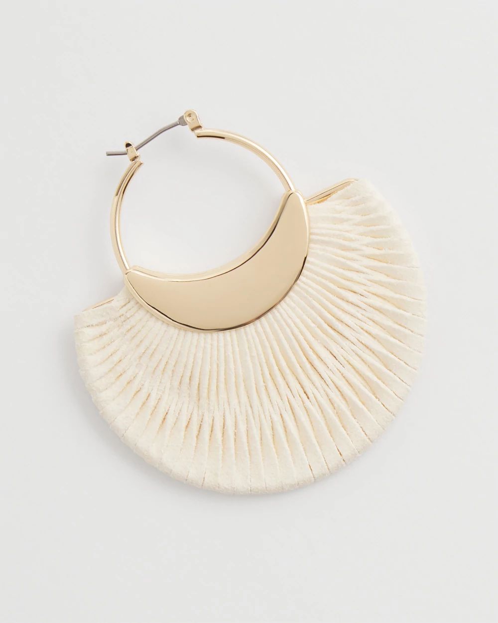 No Droop™ Ecru Fan Hoops