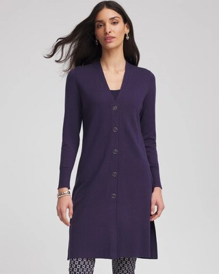 Novelty Duster Button Cardigan