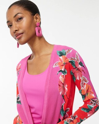 Summer Romance Floral Maxi Cardigan