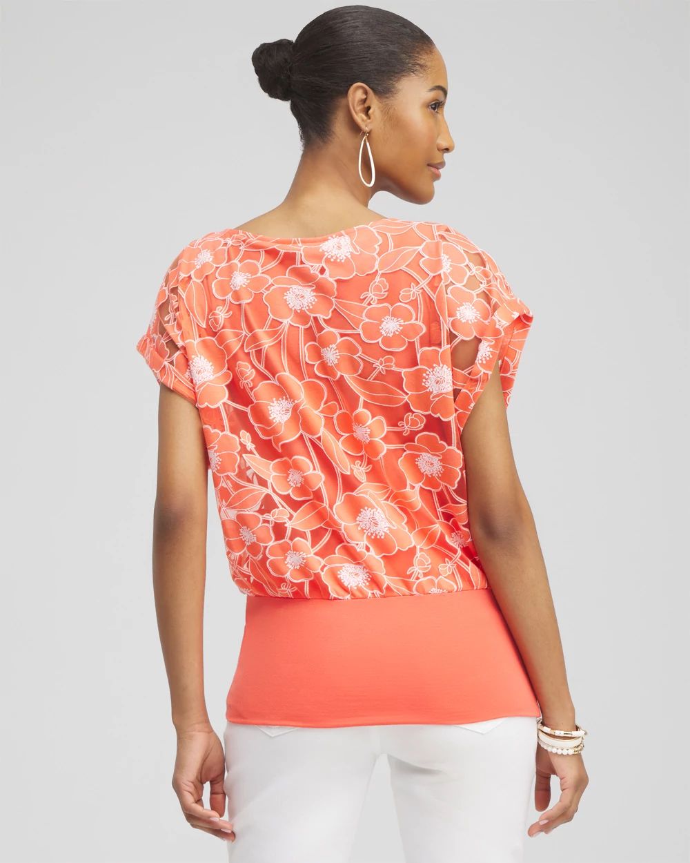 Warm Banded Hem Top