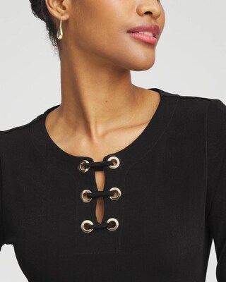 Travelers™ Grommet Detail Dress
