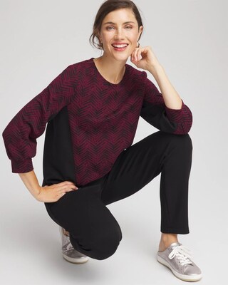 Zenergy® Jacquard Bungee Top click to view larger image.