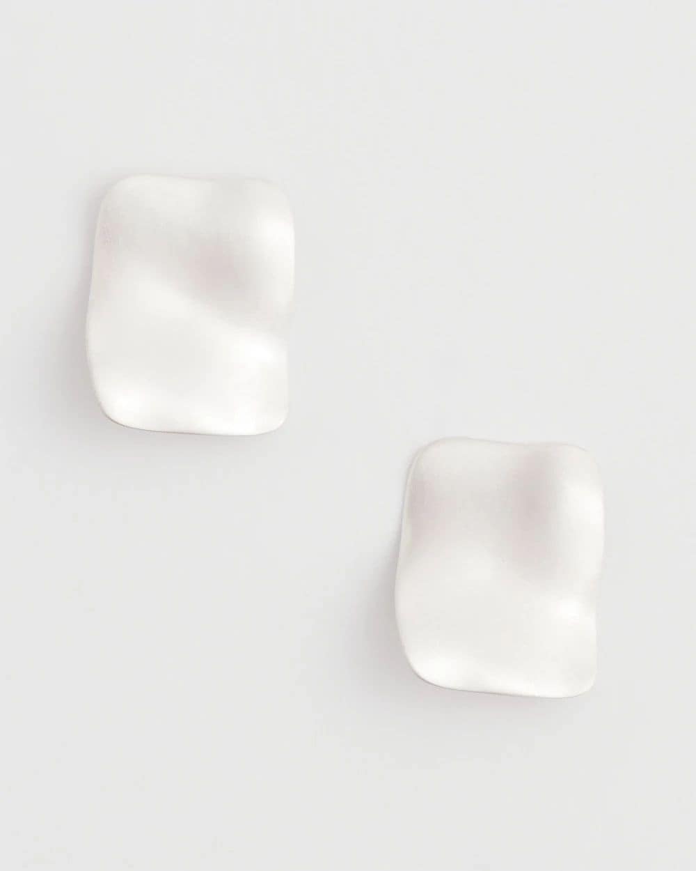 Square Oversized Stud Earrings