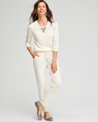 Zenergy® Luxe Cashmere Blend Ankle Pants click to view larger image.