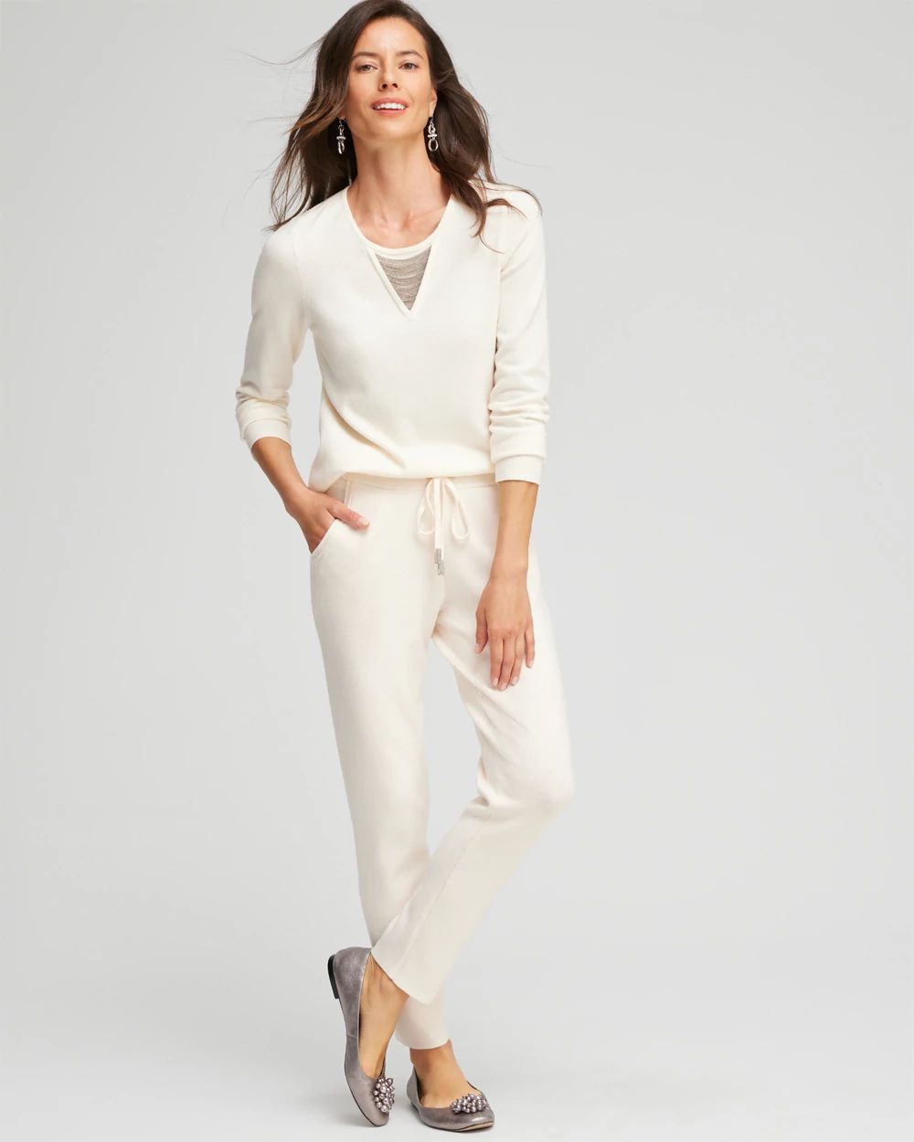 Zenergy® Luxe Cashmere Blend Ankle Pants