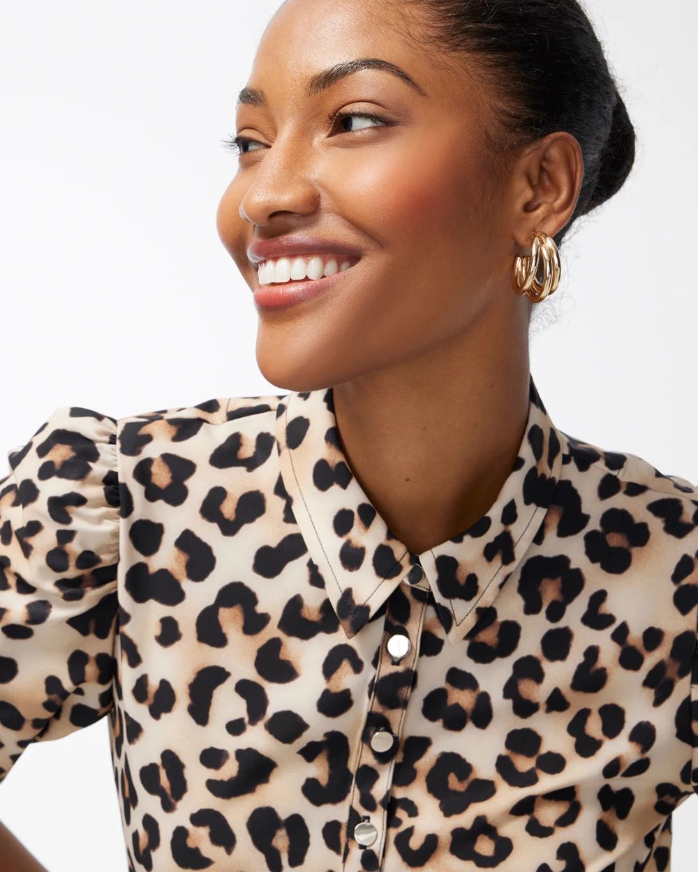 Zenergy UPF Neema Leopard Top