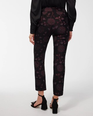 Petite Brigitte Floral Ankle Pants