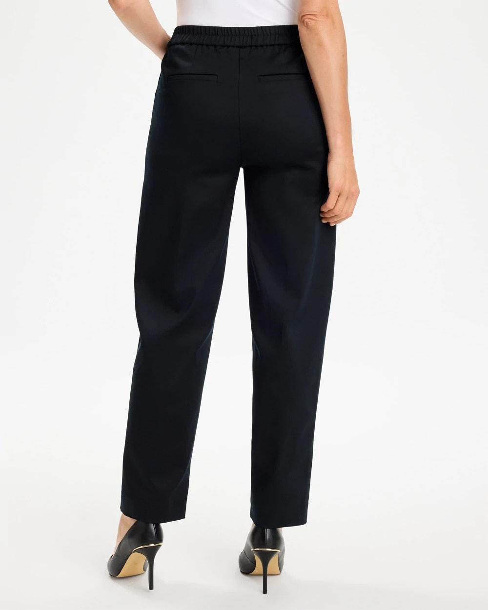 Relaxed Tapered Crop Pants