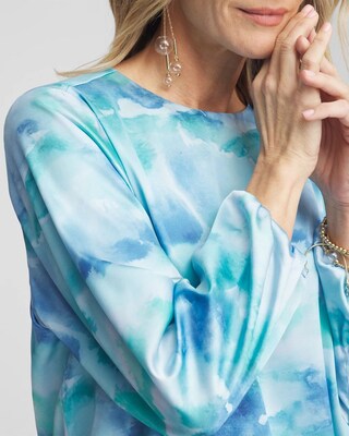 Ocean Bubble Hem Top click to view larger image.