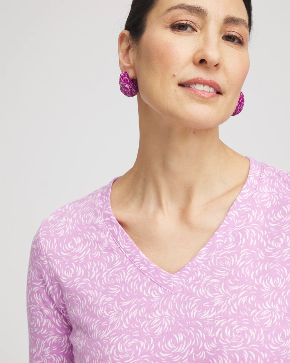 Pima 3/4 Sleeve Everyday Tee