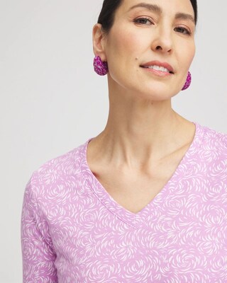 Pima 3/4 Sleeve Everyday Tee click to view larger image.