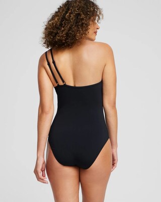 Gottex One Shoulder Swimsuit
