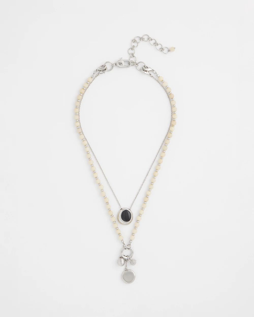 Short Double Strand Pendant