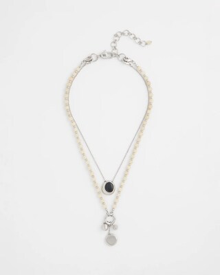 Short Double Strand Pendant