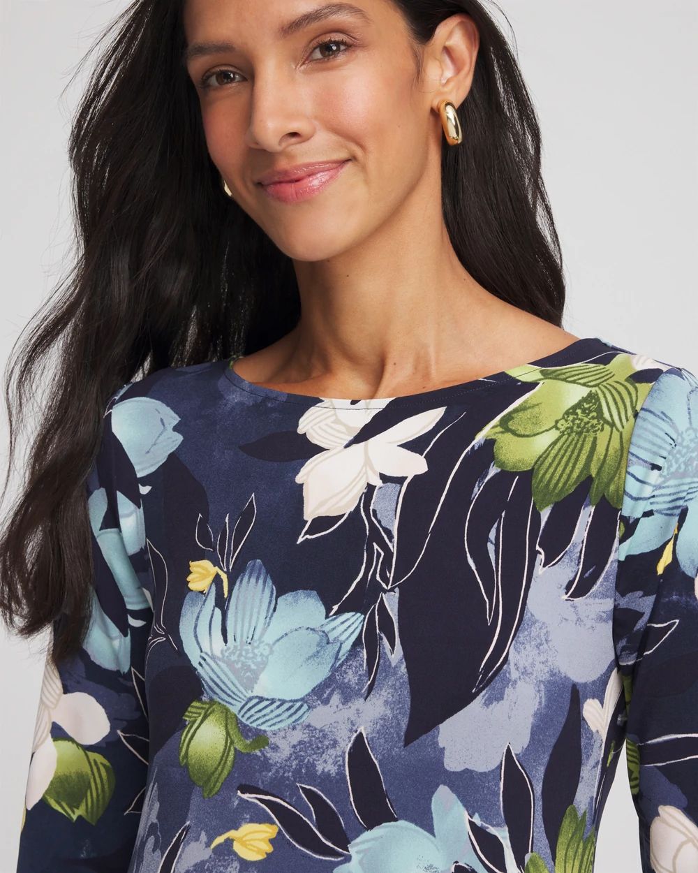 Dance Boatneck Column Maxi Dress