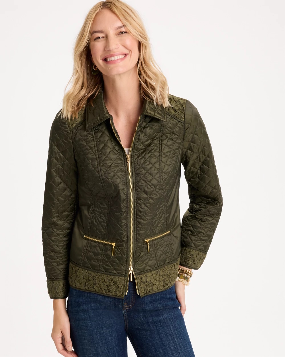Quilted Long-Sleeve Jacket, photo 1 of 5