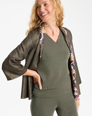 Travelers™ Collection Reversible Crushed Jacket click to view larger image.