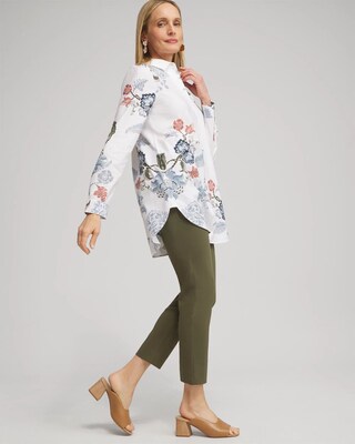 No Iron™ Stretch Floral Shirt
