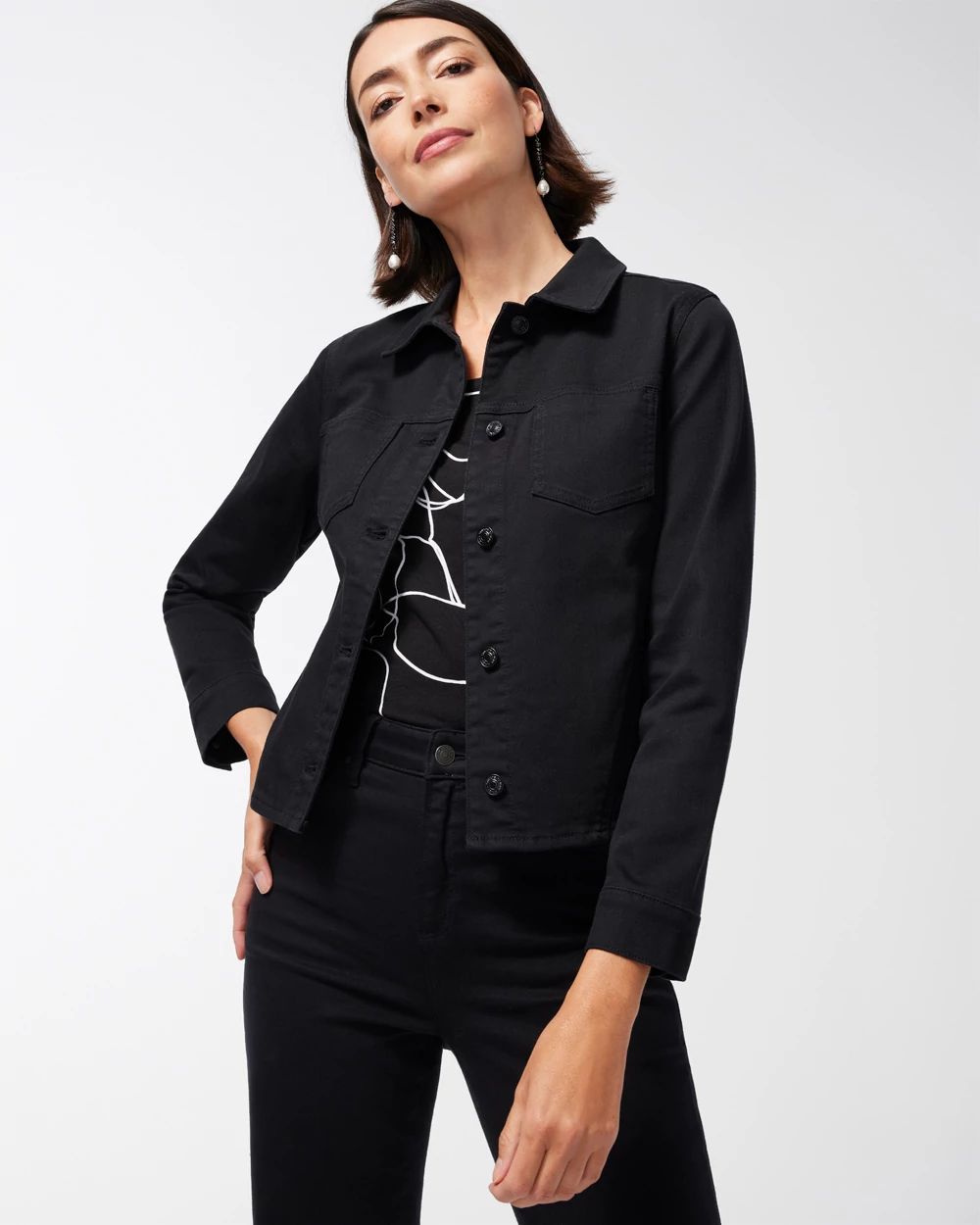 Black Denim Jacket
