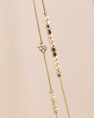Hexie Multi-Strand Necklace click to view larger image.