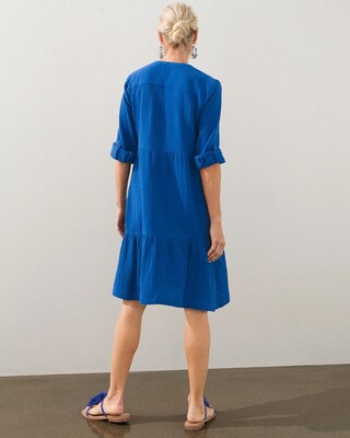 Tiered 3/4 Sleeve Sundress