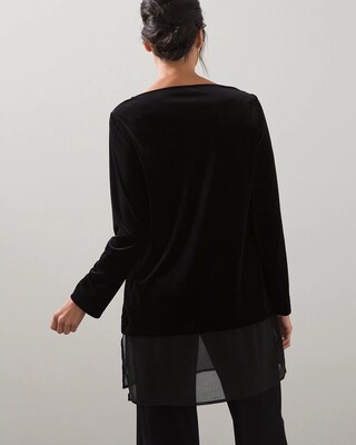 Travelers Collection Velvet Tunic