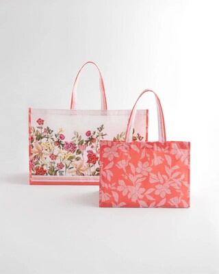 Reusable Tote Set Gift with Purchase click to view larger image.