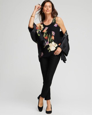 Touch of Cool™ Floral Polished Tank