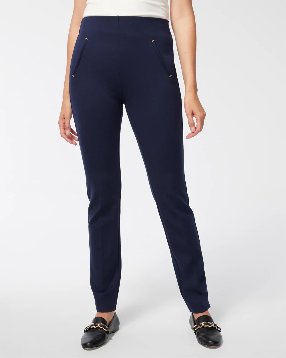 Juliet Ponte Trim Detail Pants