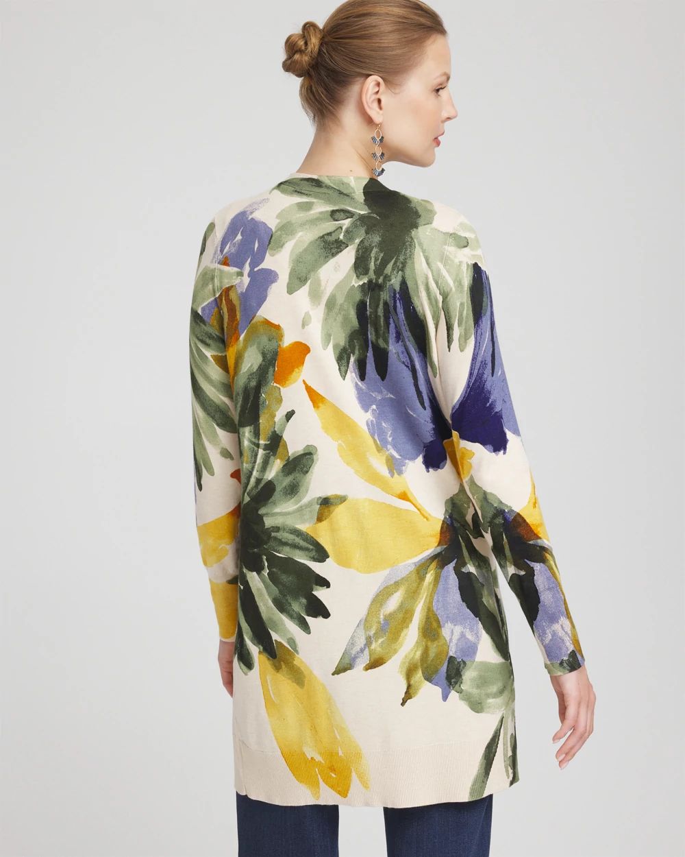 Fall Floral Cardigan