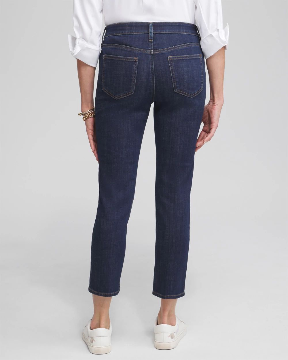 Girlfriend Cropped Jeans