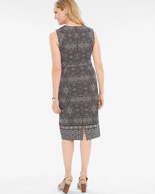Aztec-Print Dress